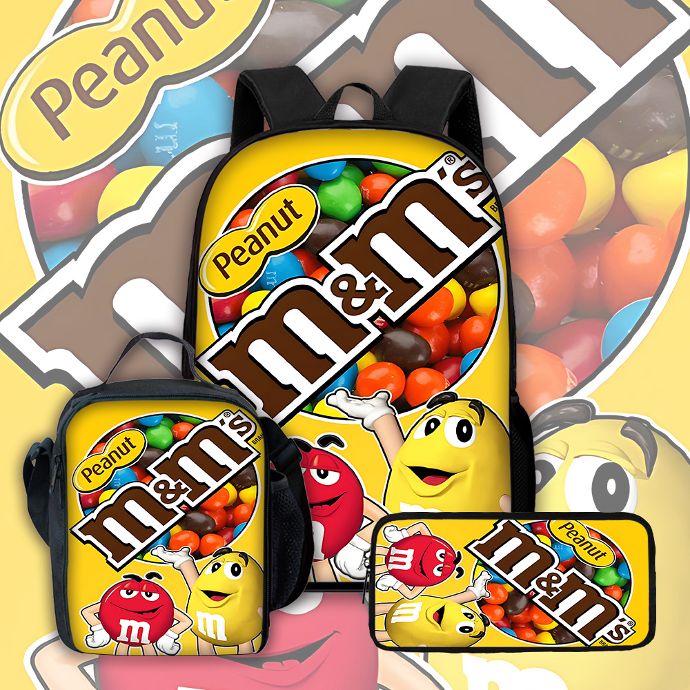 Cartoon Chocolate M-M&M's Logo - Kids Education School review and price