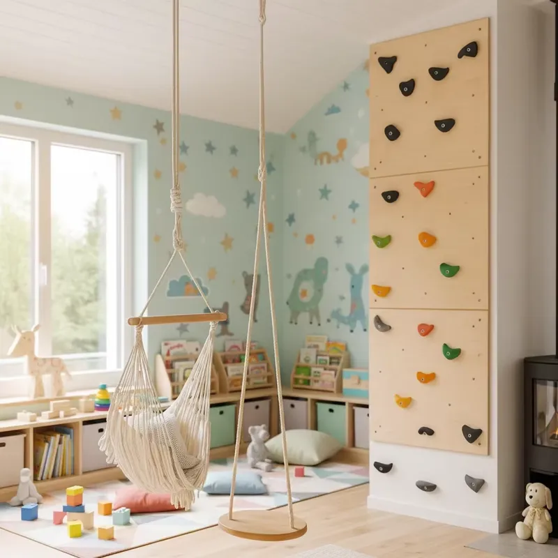 Indoor Kids Climbing Wall Home - Kids Education Center review and price