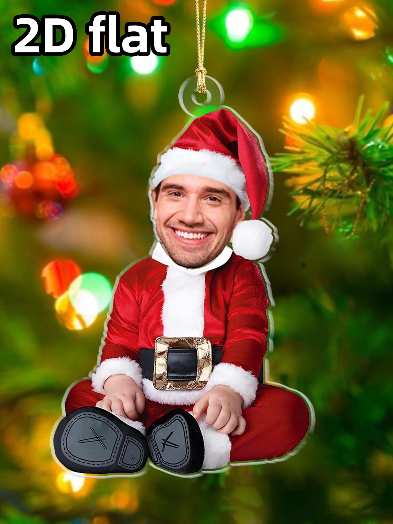 Custom Holiday Portrait Orname - Kids Education School review and price