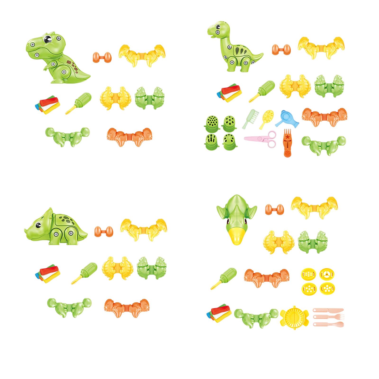 Dinosaur Fun Colored Mud Kids  - Kids Education Tools review and price