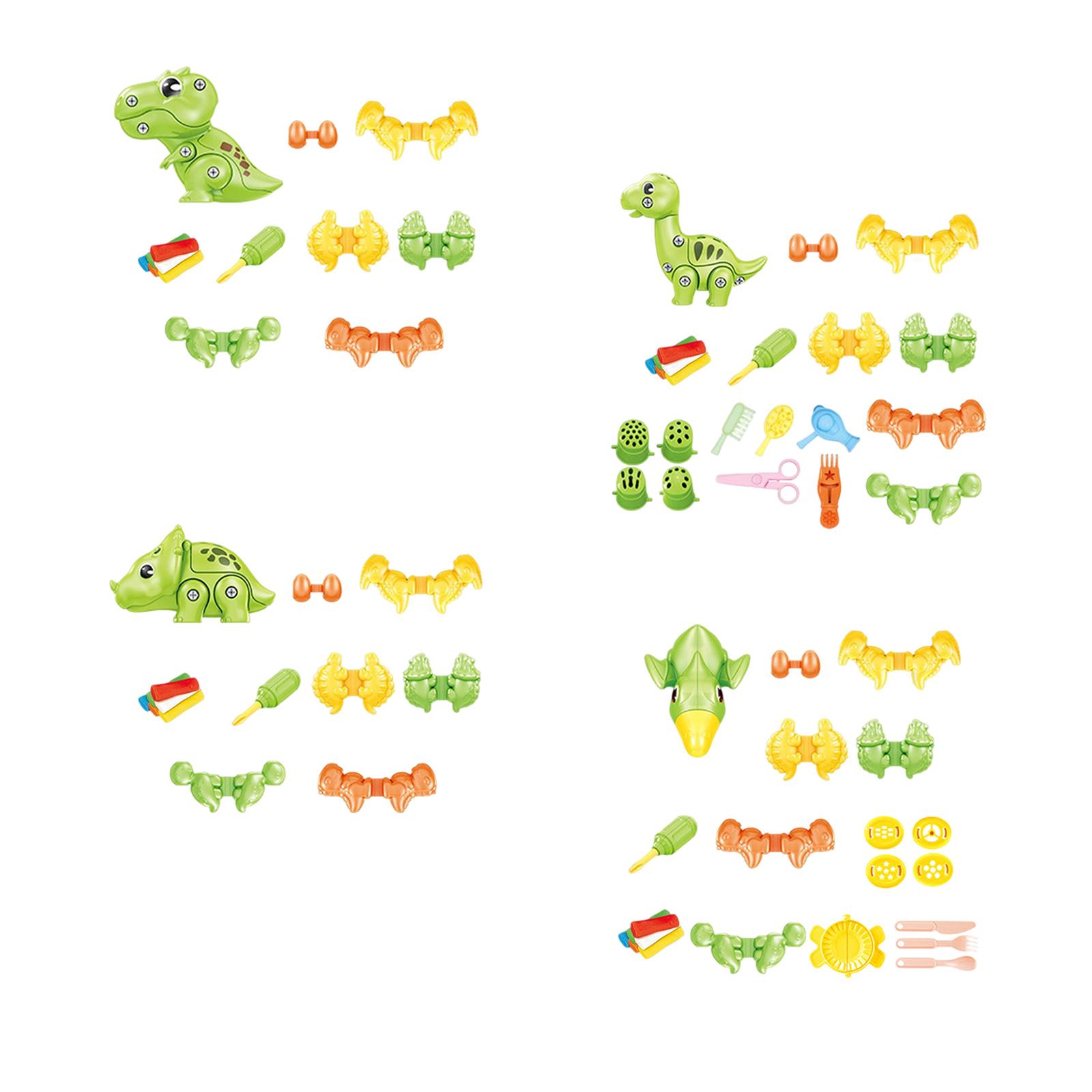 Dinosaur Fun Colored Mud Kids  - Kids Education Tools review and price