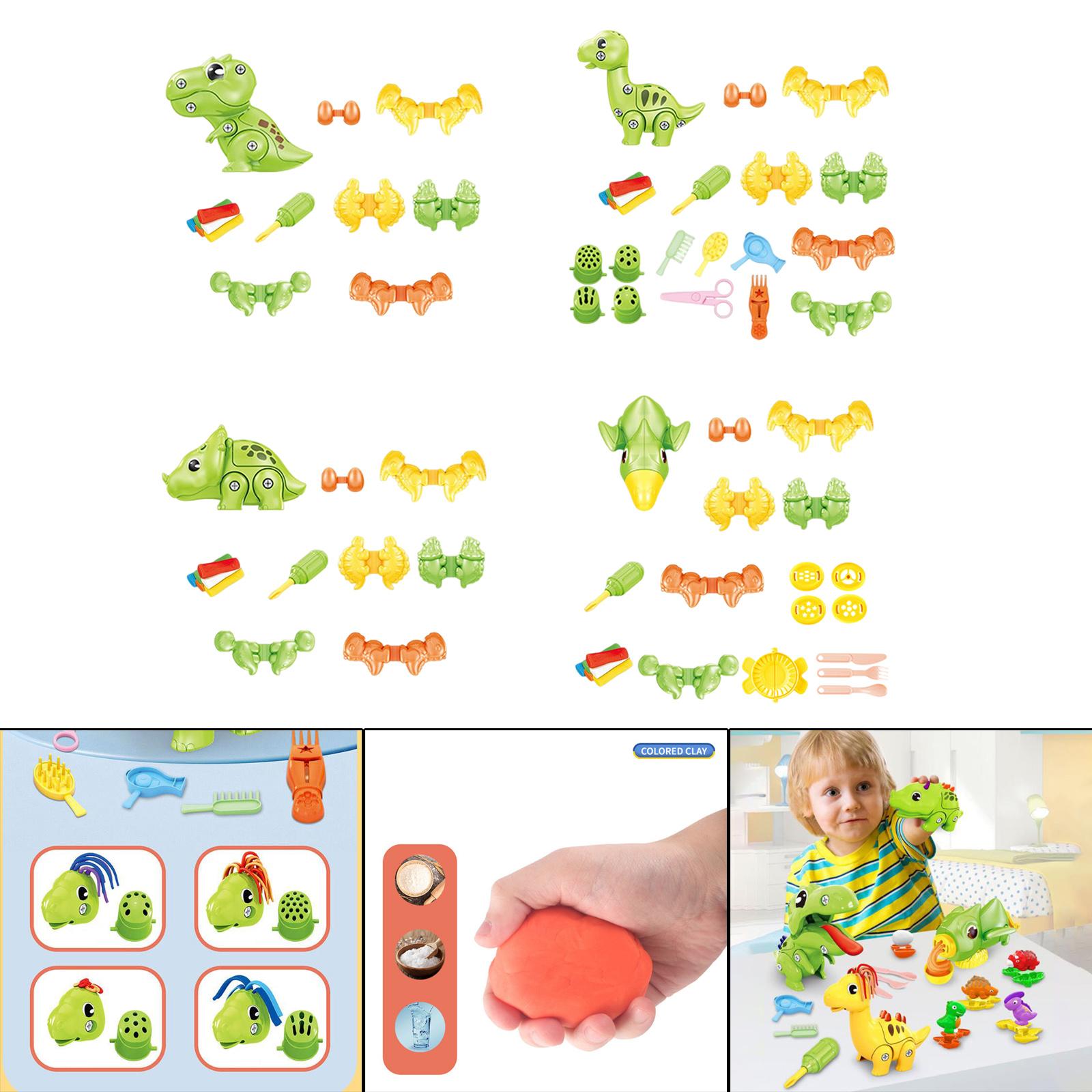 Dinosaur Fun Colored Mud Kids  - Kids Education Tools review and price