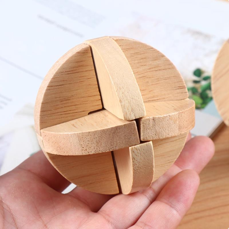 Classic Lu Ban ball Wooden Bra - Game Educational For Kids Free review and price