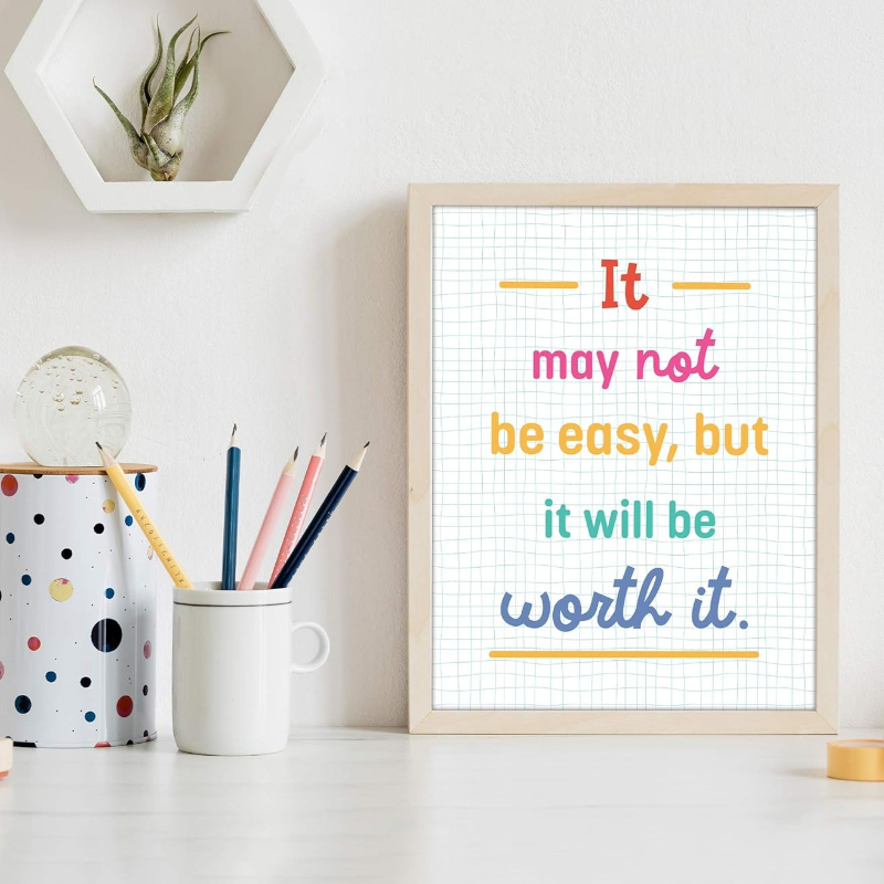 Educational Growth Mindset Pos - Kids Educational Poster review and price