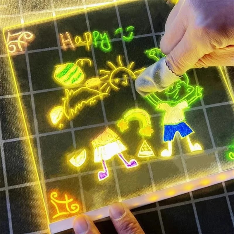Magic Glow Kids Drawing Board: - Kids Education Fun review and price