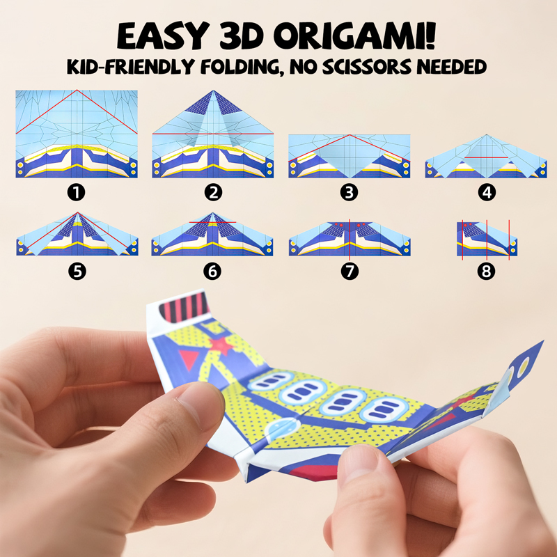 36 Sheets Paper Airplane Origa - Free Educational Games For Kids review and price