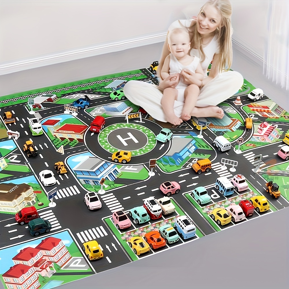 1pc, City Traffic Play Mat, La - Free Educational Games For Kids review and price