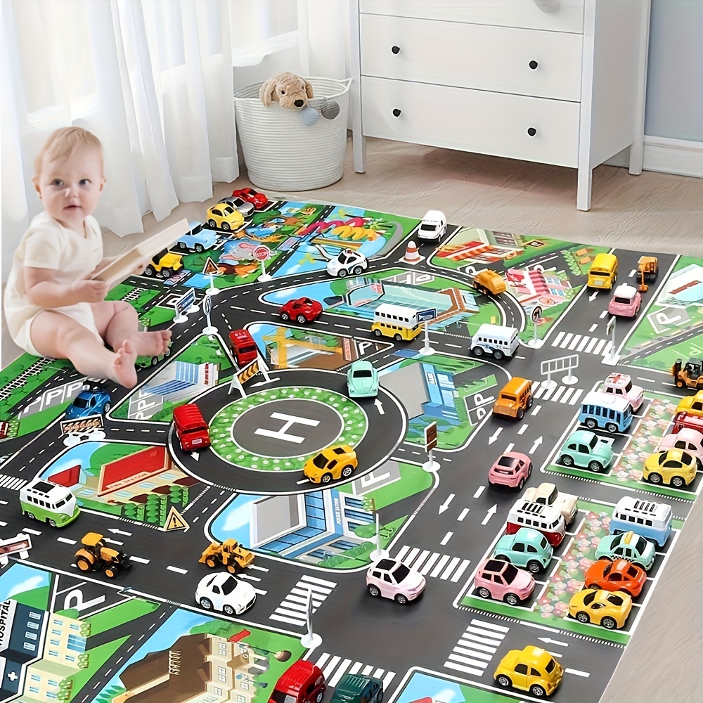 1pc, City Traffic Play Mat, La - Free Educational Games For Kids review and price