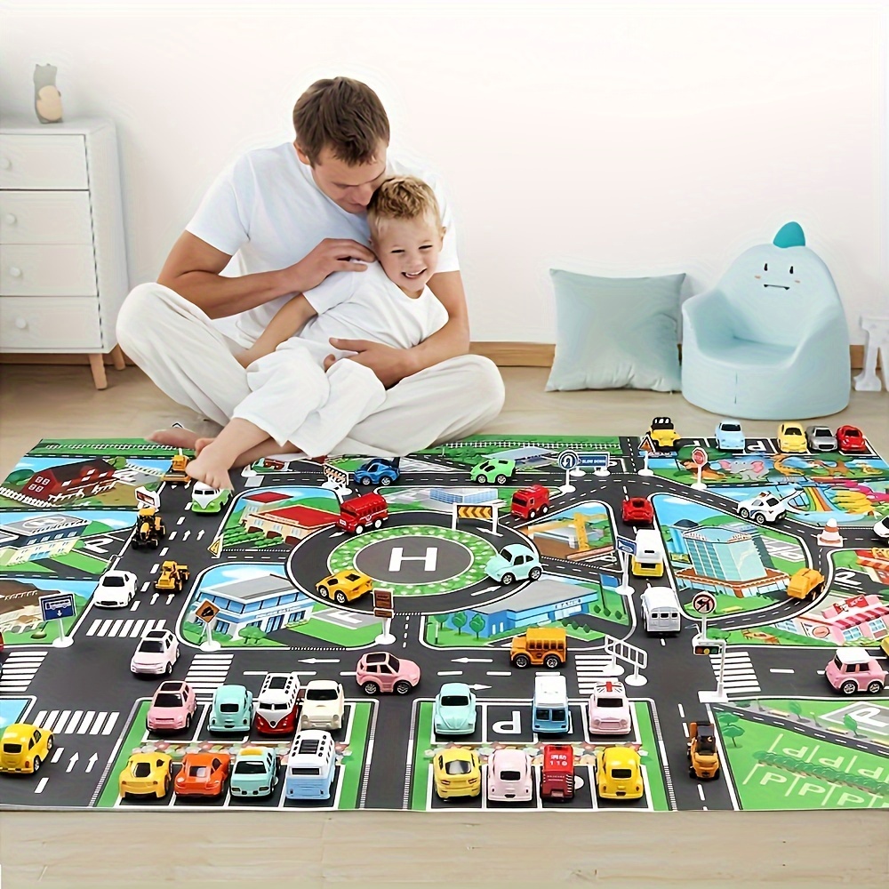 1pc, City Traffic Play Mat, La - Free Educational Games For Kids review and price