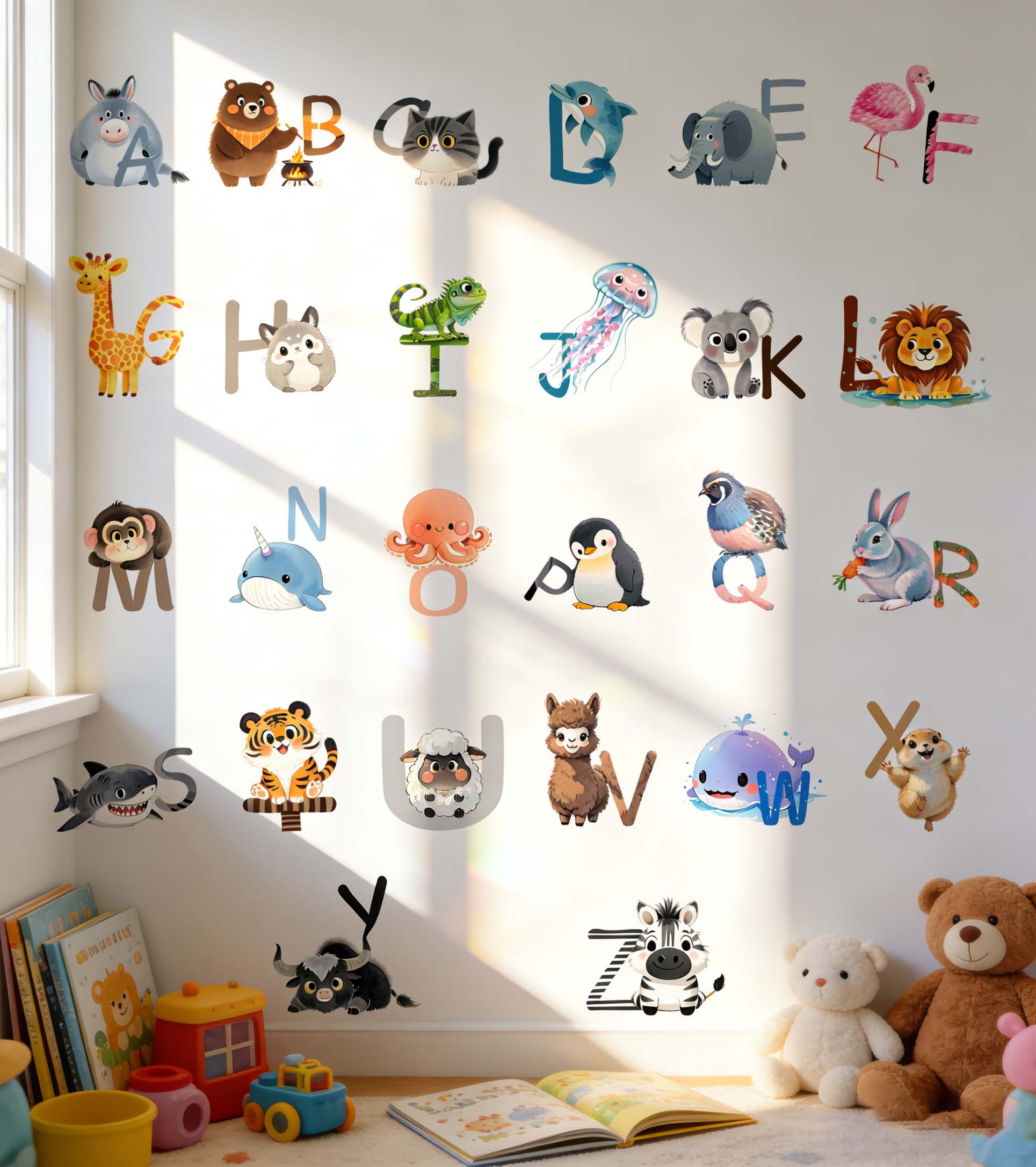 26 Letter English Alphabet Wal - Kids Education Center review and price