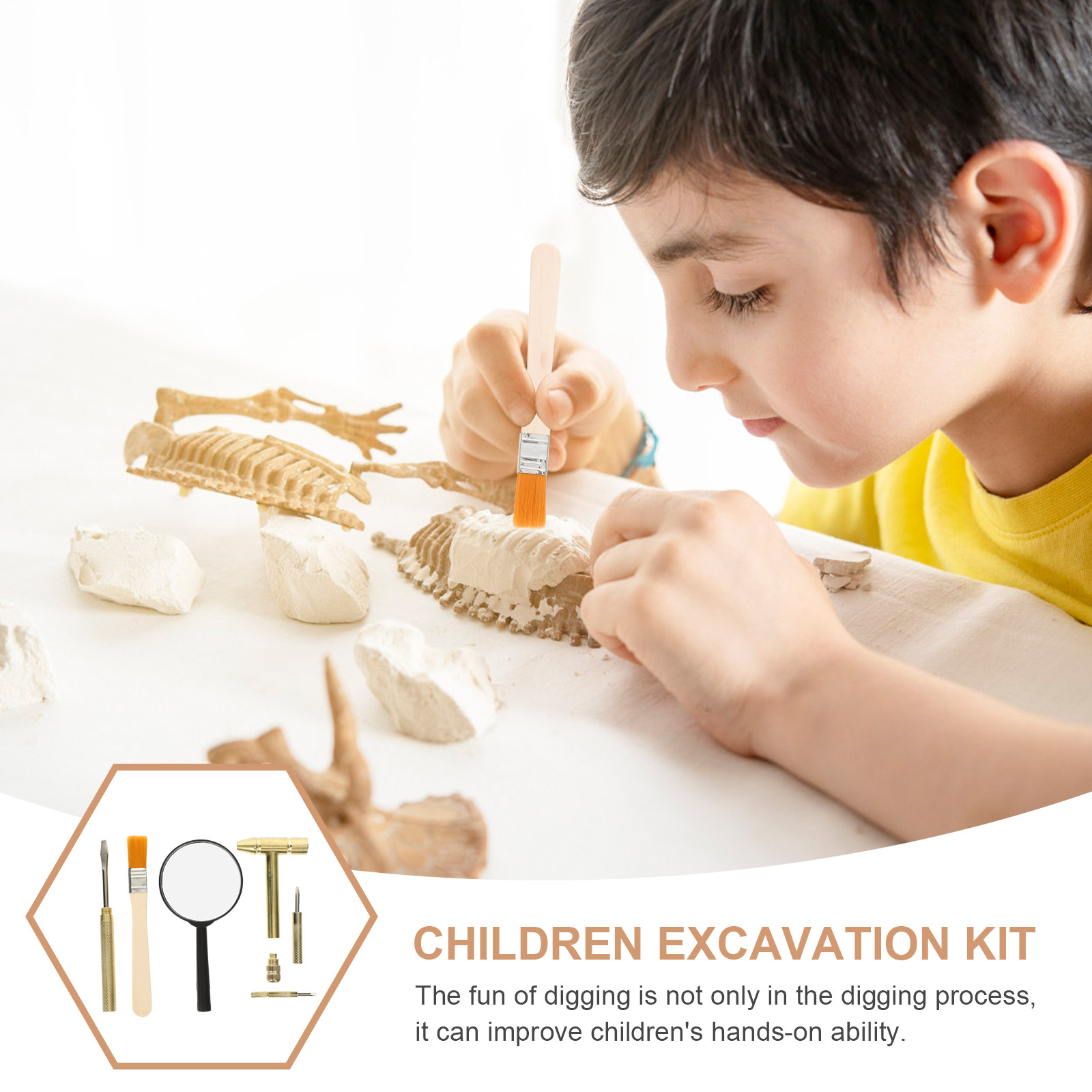 1Set Kid Excavation Tool Set S - Kids Education Tools review and price
